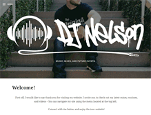 Tablet Screenshot of musicbydjnelson.com